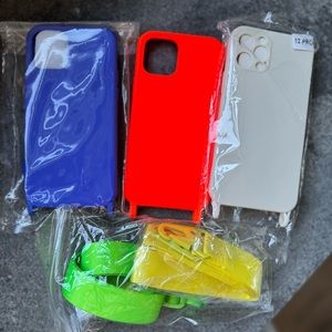 iPhone 12 Pro phone cases lanyard necklace